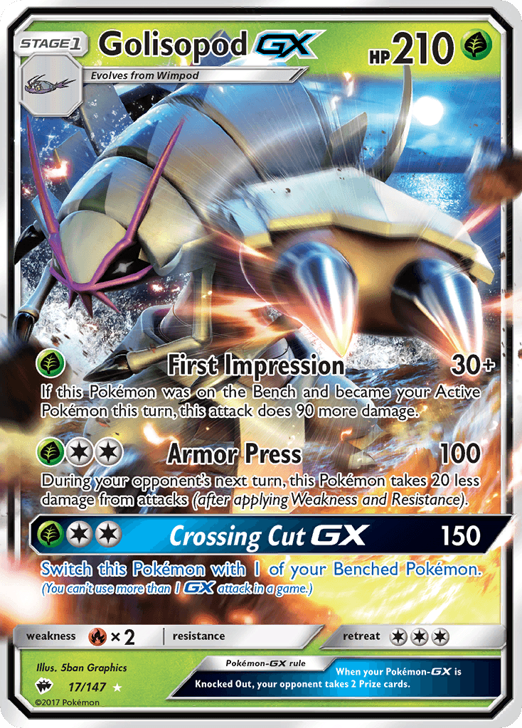 Golisopod-GX from Burning Shadows