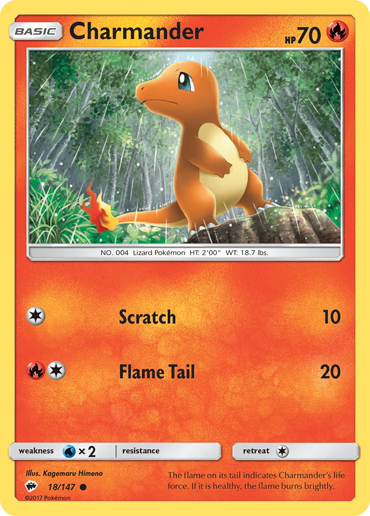 Charmander from Burning Shadows