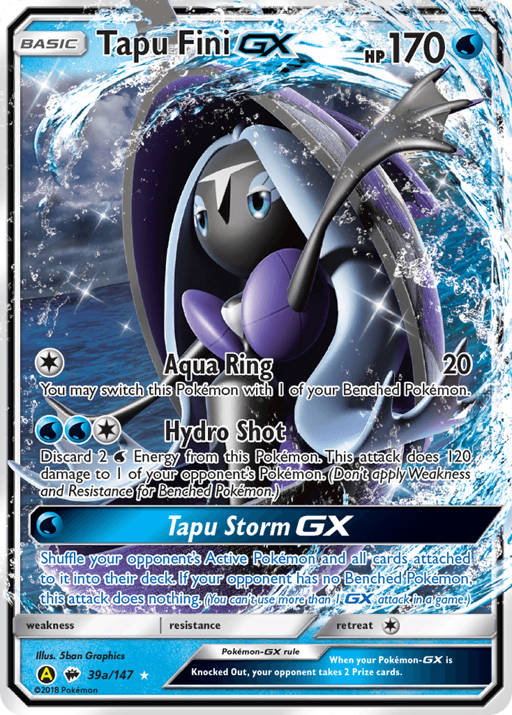 Tapu Fini-GX from Burning Shadows
