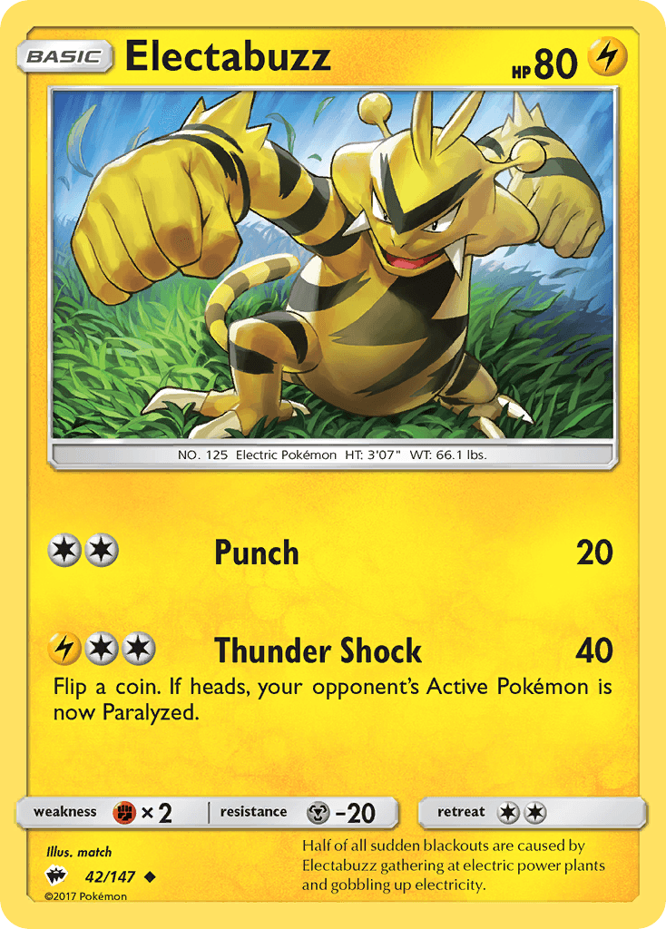 Electabuzz from Burning Shadows