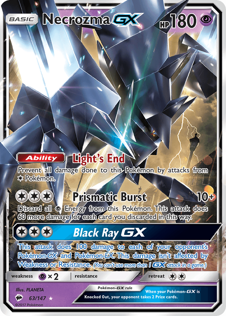 Necrozma-GX from Burning Shadows