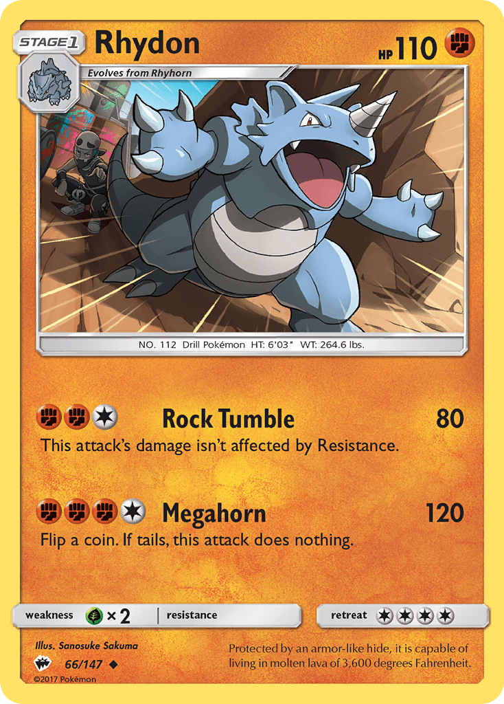 Rhydon from Burning Shadows