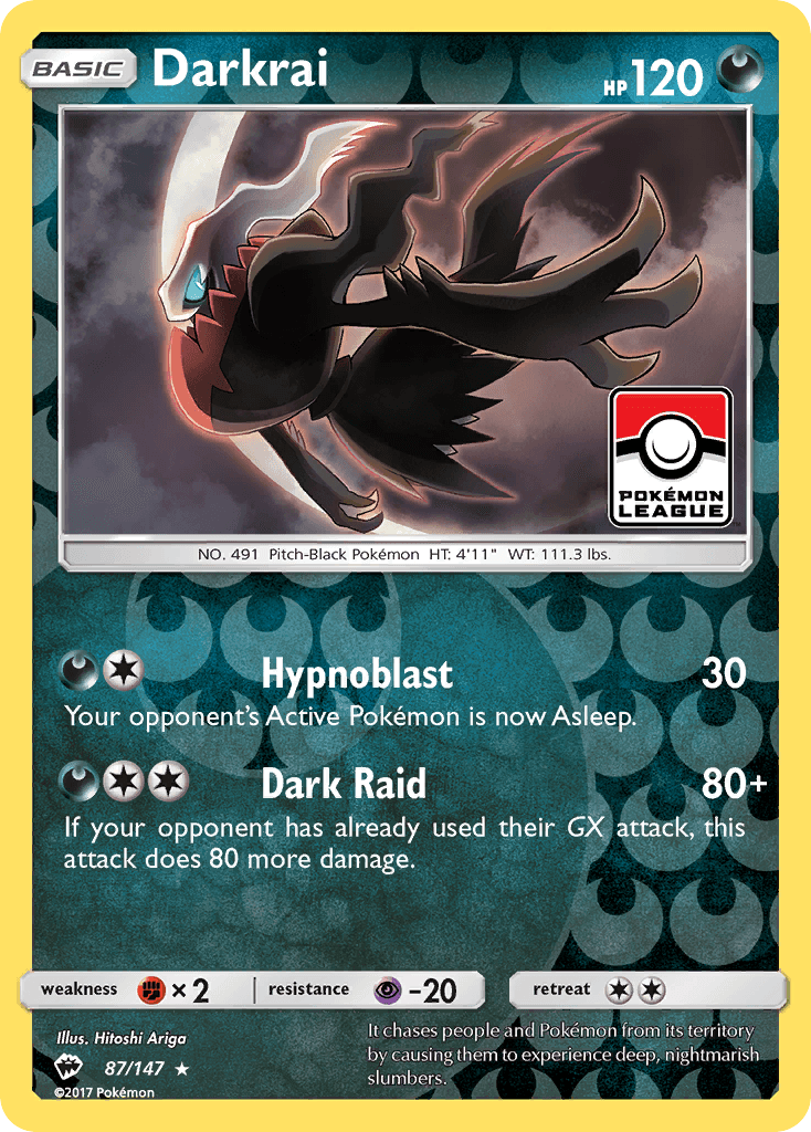 Darkrai from Burning Shadows