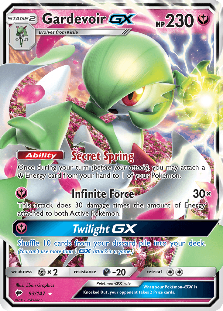 Gardevoir-GX from Burning Shadows