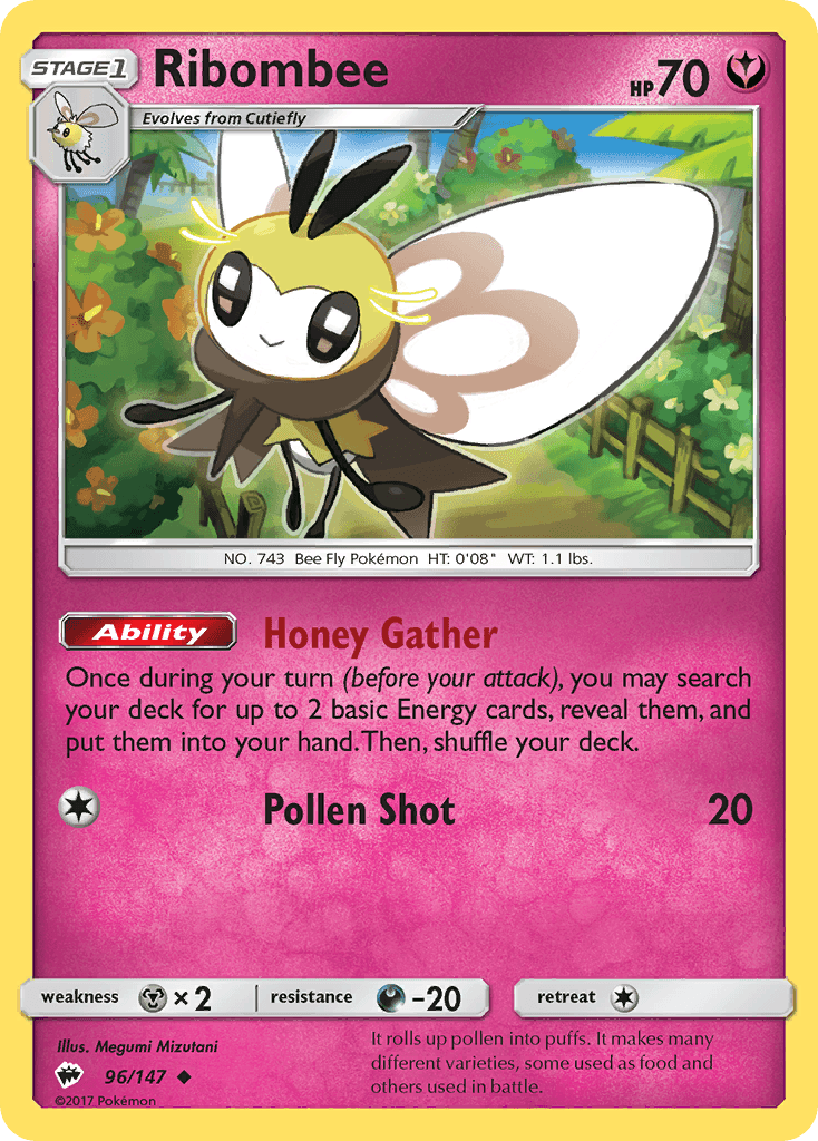 Ribombee from Burning Shadows