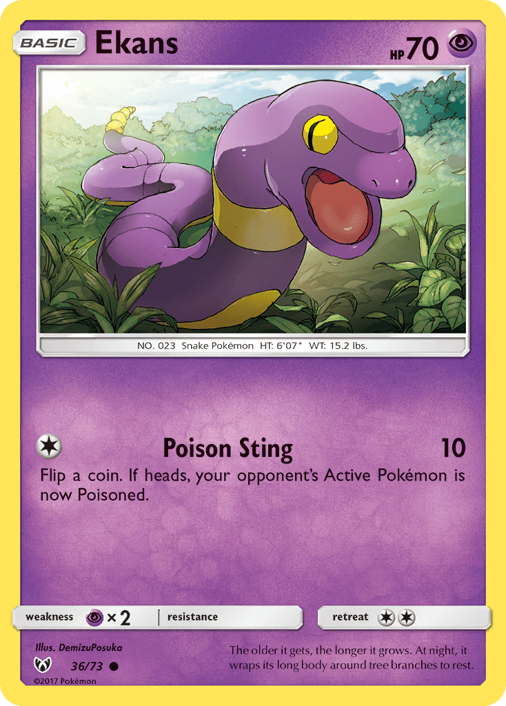 Ekans from Shining Legends