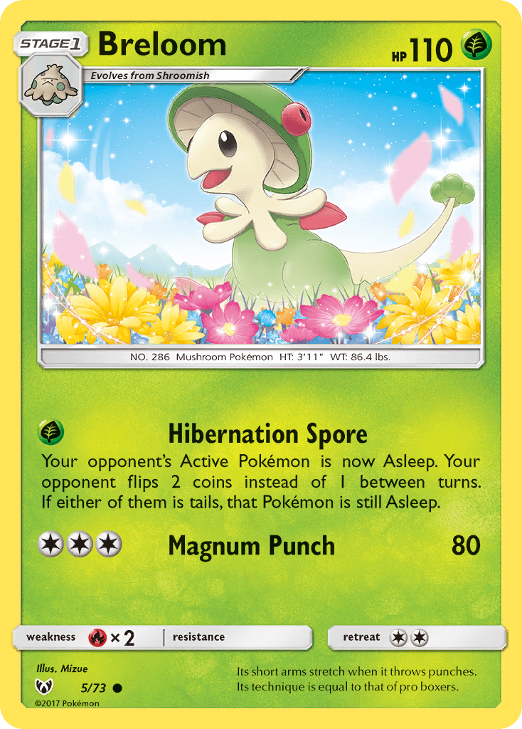 Breloom from Shining Legends