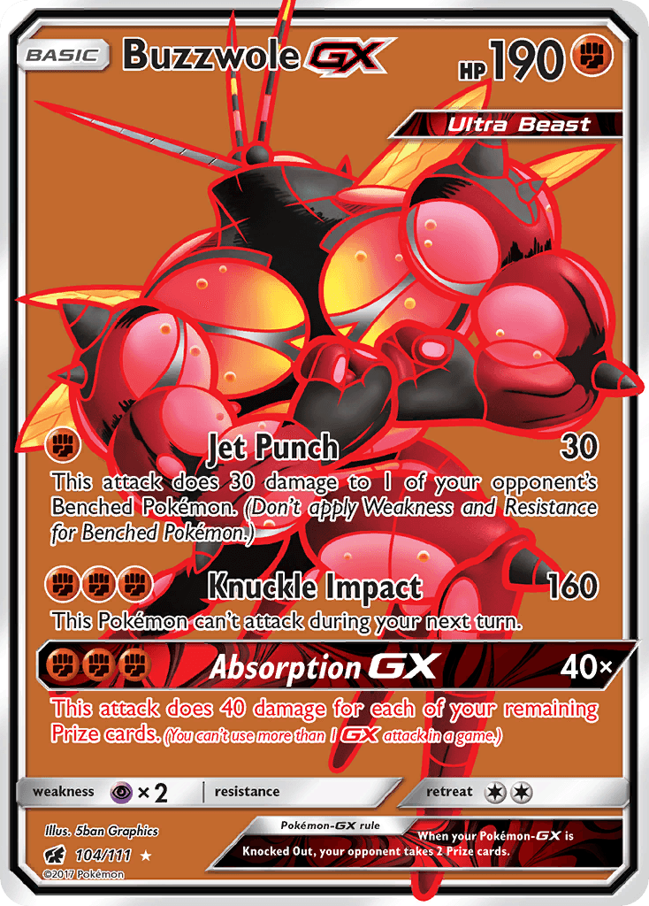 Buzzwole-GX from Crimson Invasion