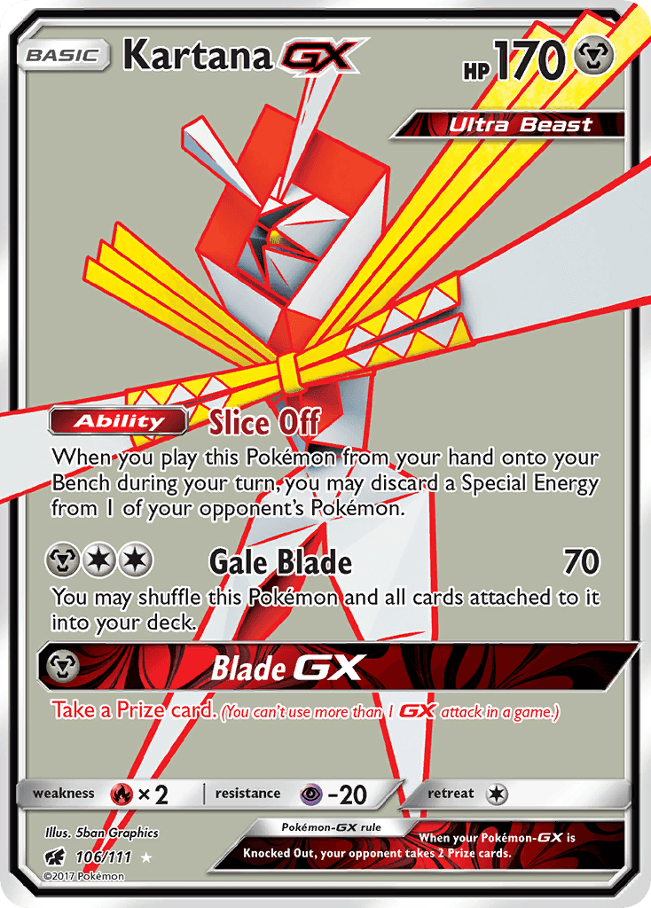 Kartana-GX from Crimson Invasion