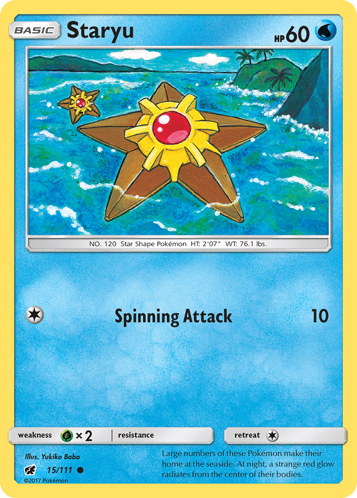 Staryu from Crimson Invasion