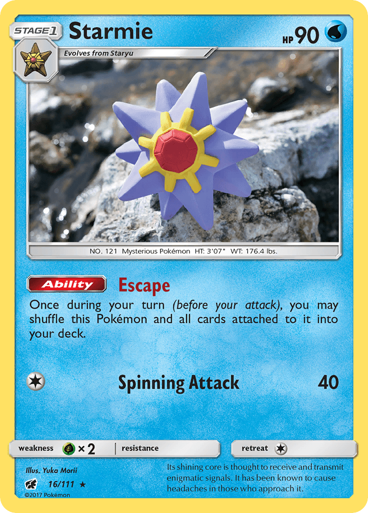 Starmie from Crimson Invasion