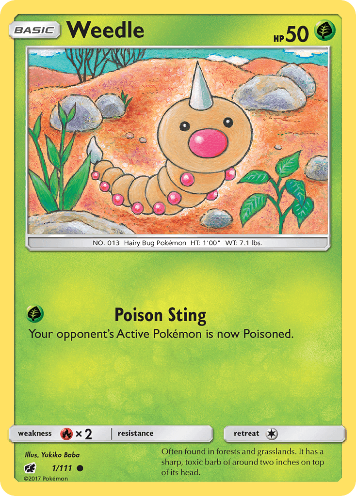 Weedle from Crimson Invasion