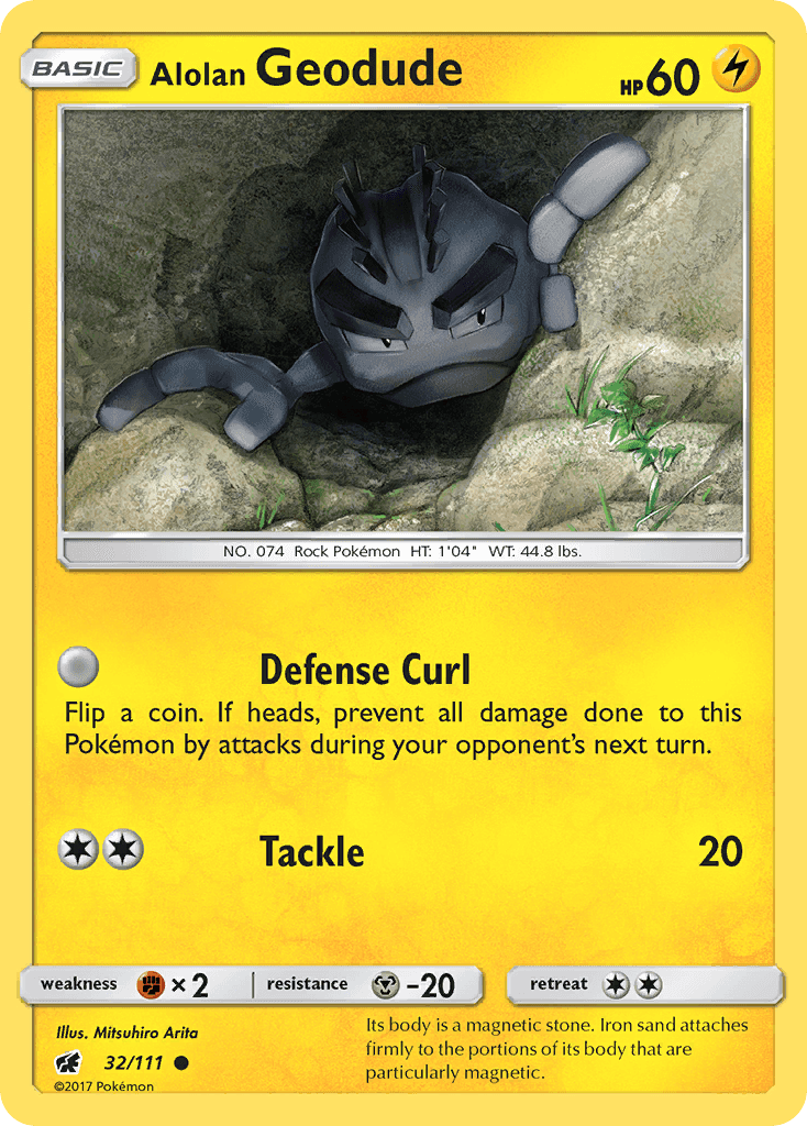 Alolan Geodude from Crimson Invasion