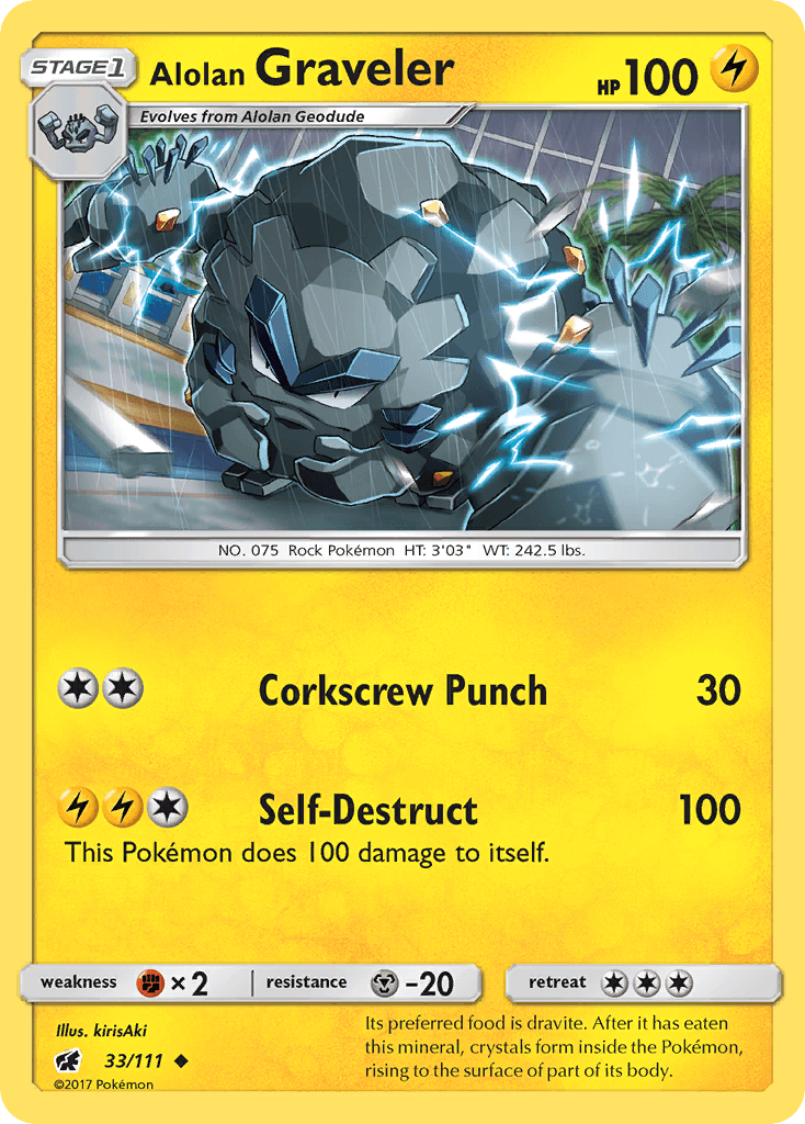 Alolan Graveler from Crimson Invasion