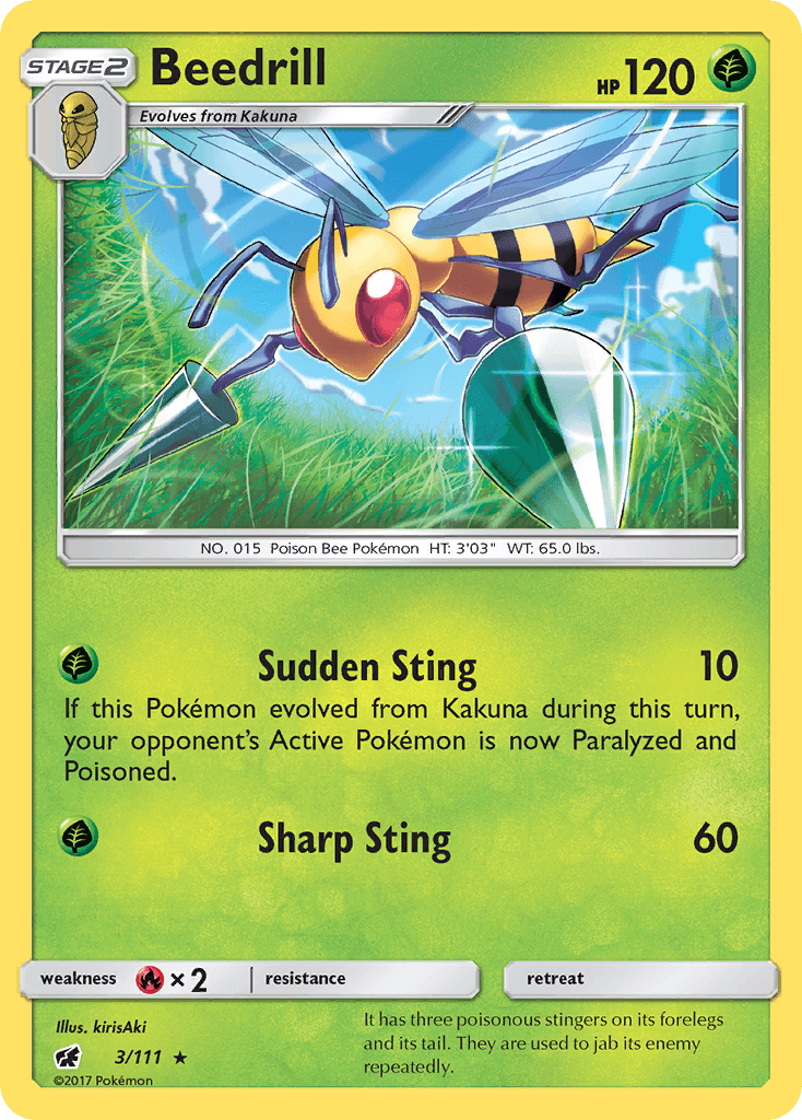 Beedrill from Crimson Invasion