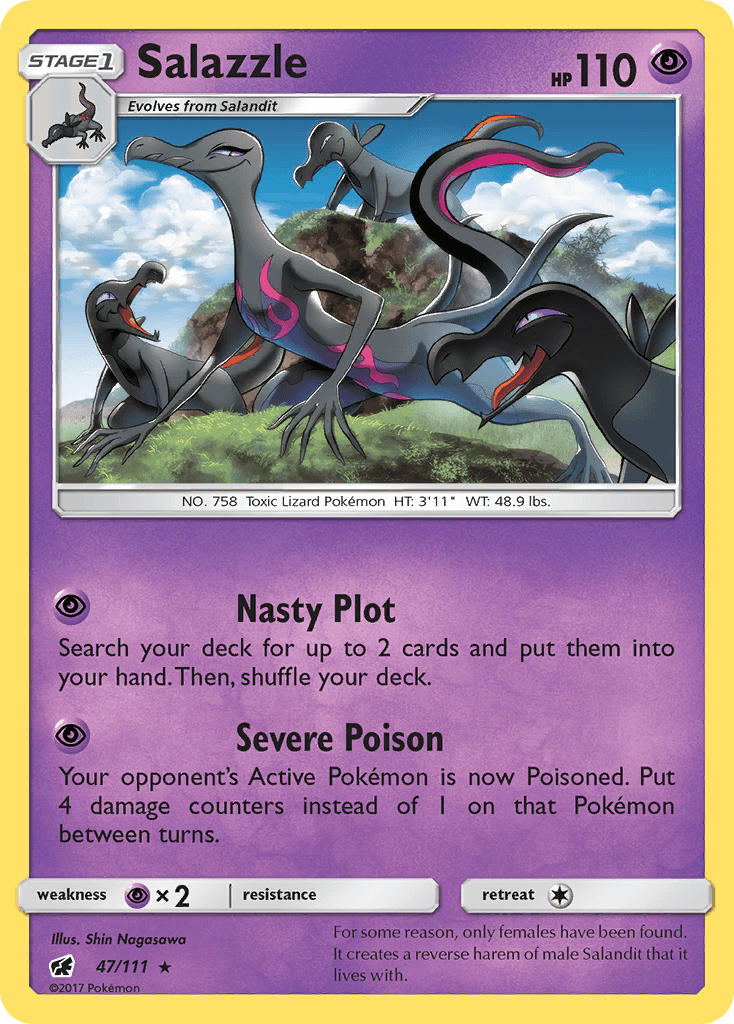 Salazzle from Crimson Invasion