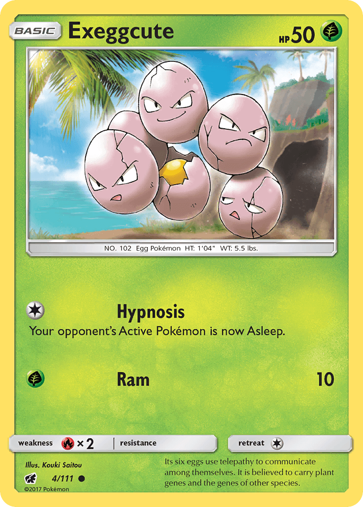 Exeggcute from Crimson Invasion