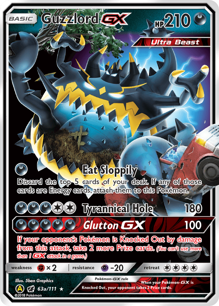 Guzzlord-GX from Crimson Invasion