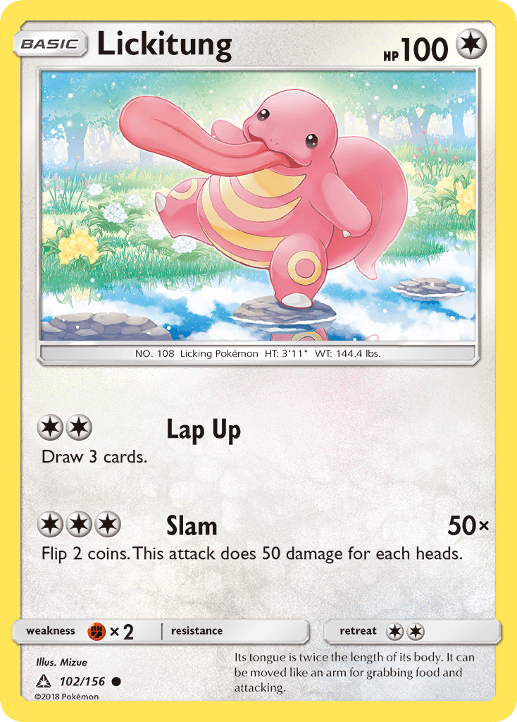 Lickitung from Ultra Prism