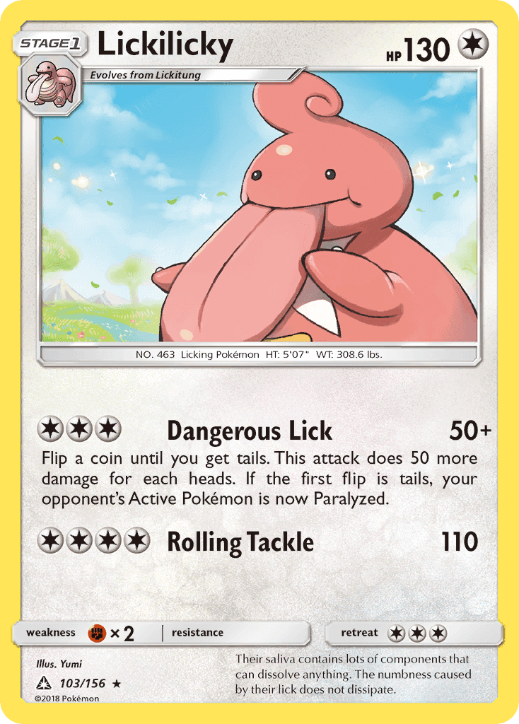 Lickilicky from Ultra Prism