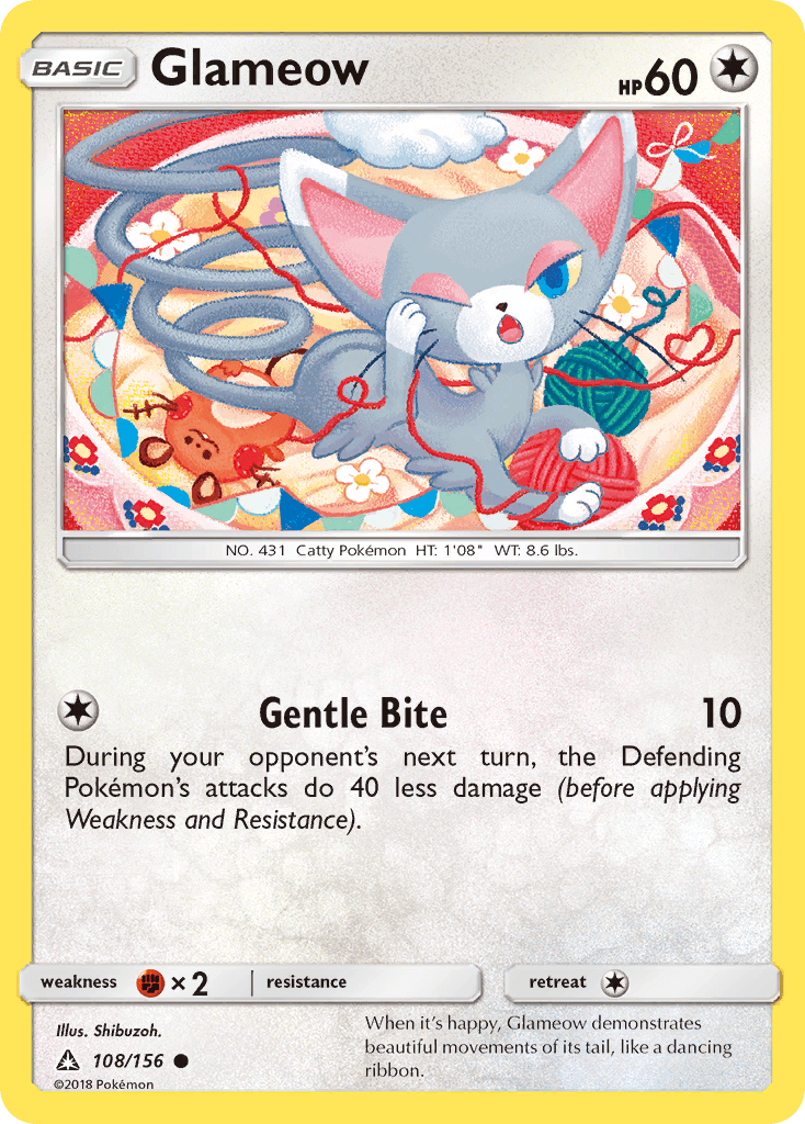 Glameow from Ultra Prism