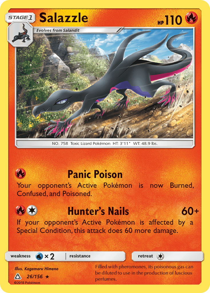 Salazzle from Ultra Prism