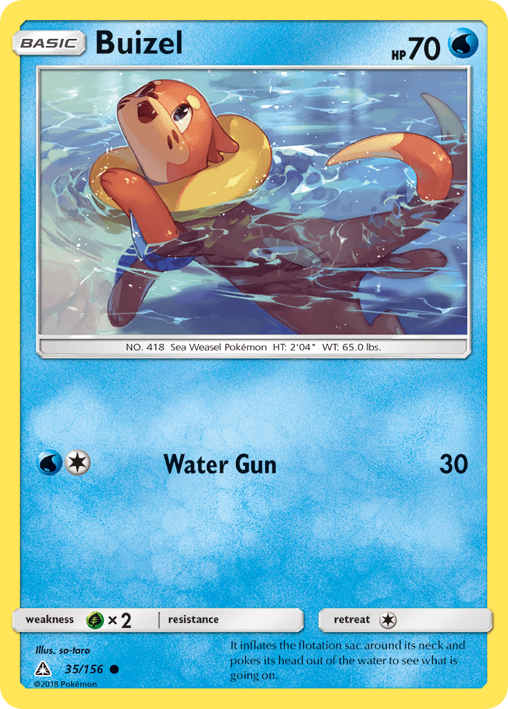 Buizel from Ultra Prism