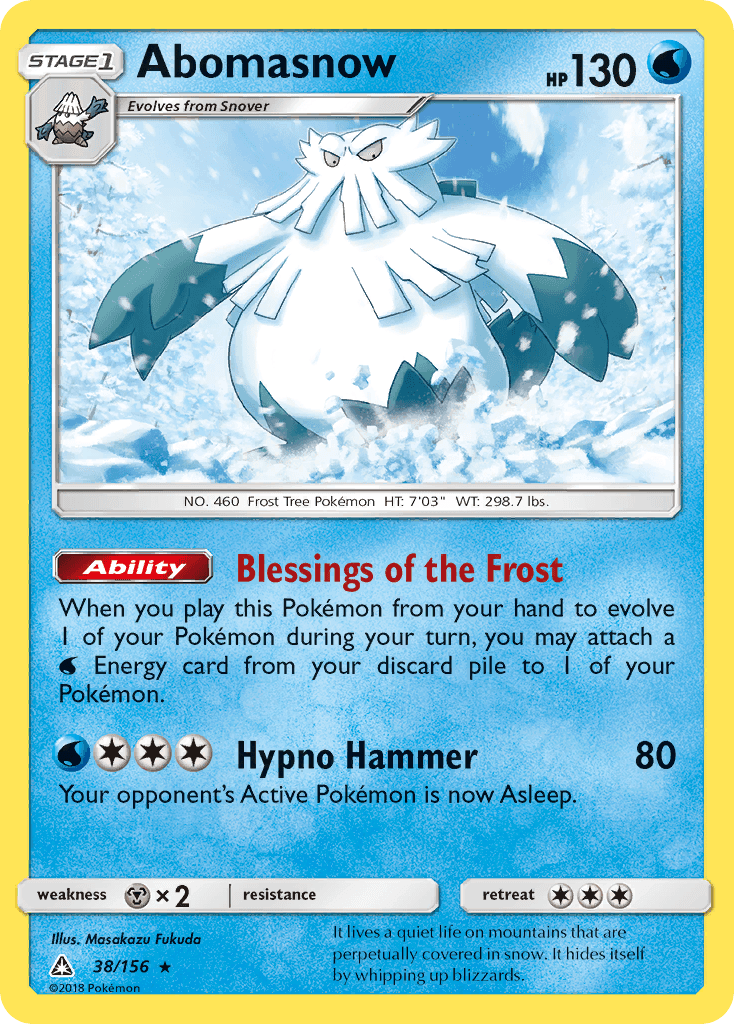 Abomasnow from Ultra Prism