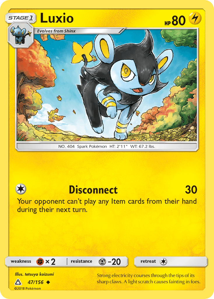 Luxio from Ultra Prism