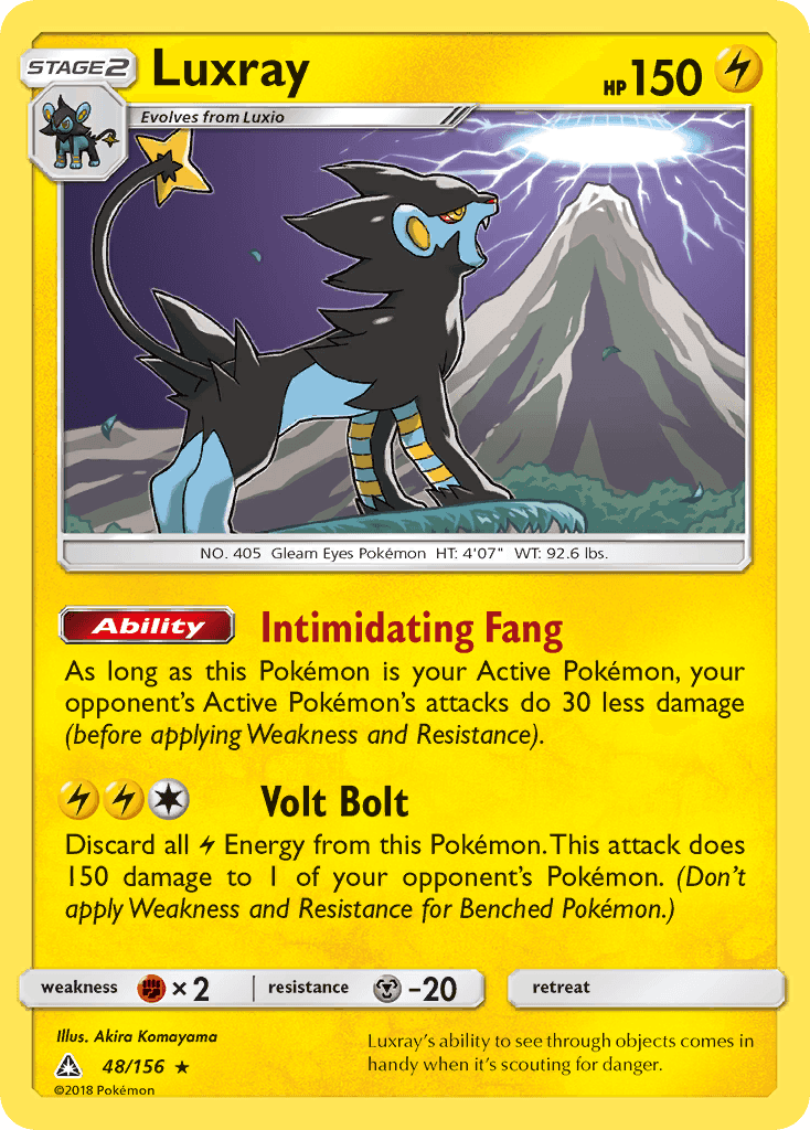 Luxray from Ultra Prism