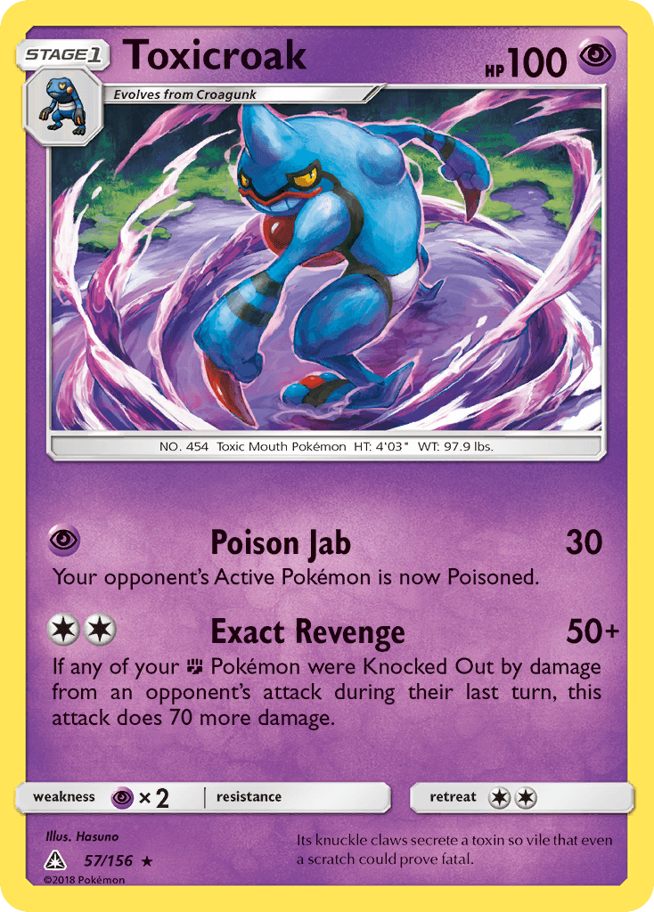 Toxicroak from Ultra Prism