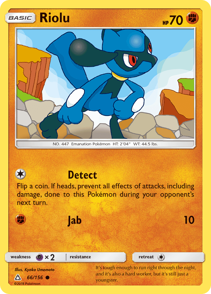 Riolu from Ultra Prism
