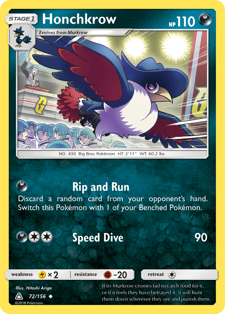 Honchkrow from Ultra Prism