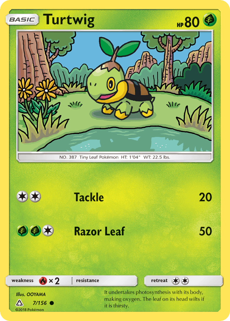 Turtwig from Ultra Prism