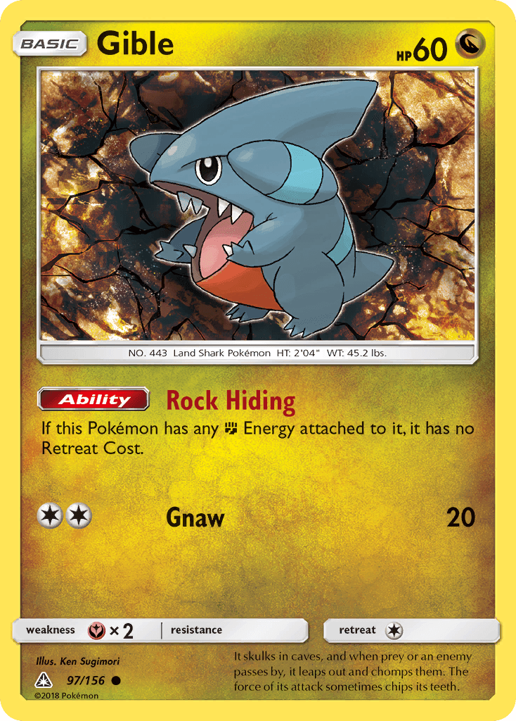 Gible from Ultra Prism