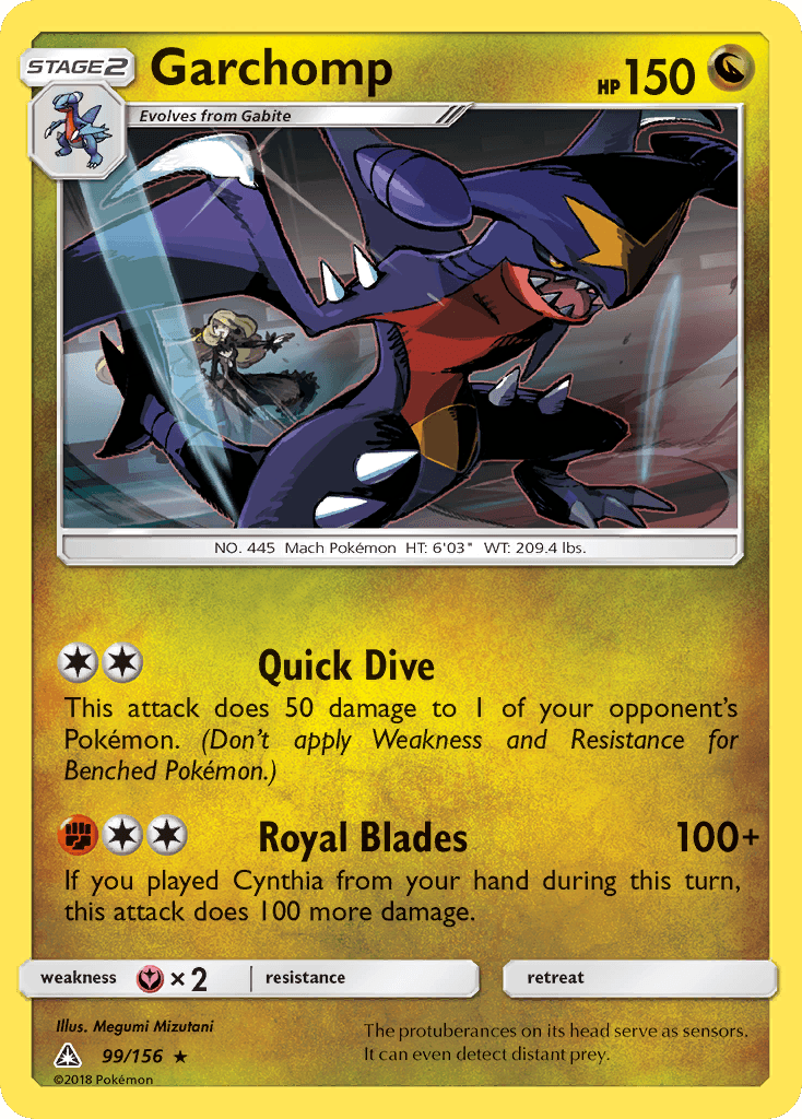 Garchomp from Ultra Prism