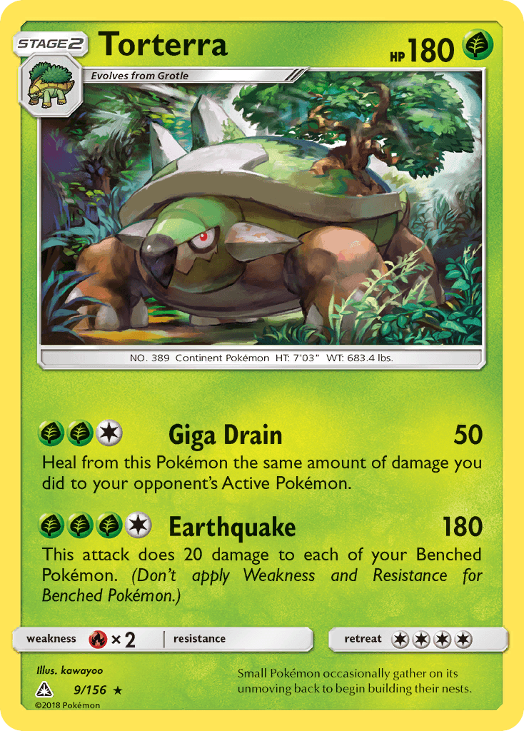Torterra from Ultra Prism