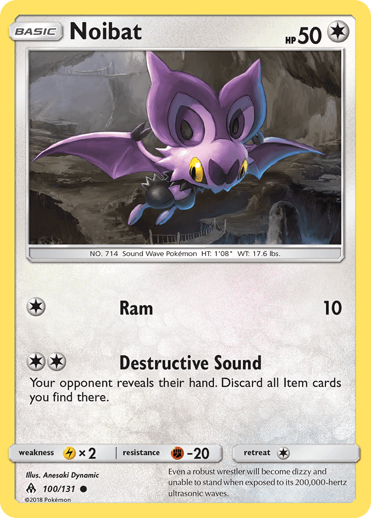 Noibat from Forbidden Light
