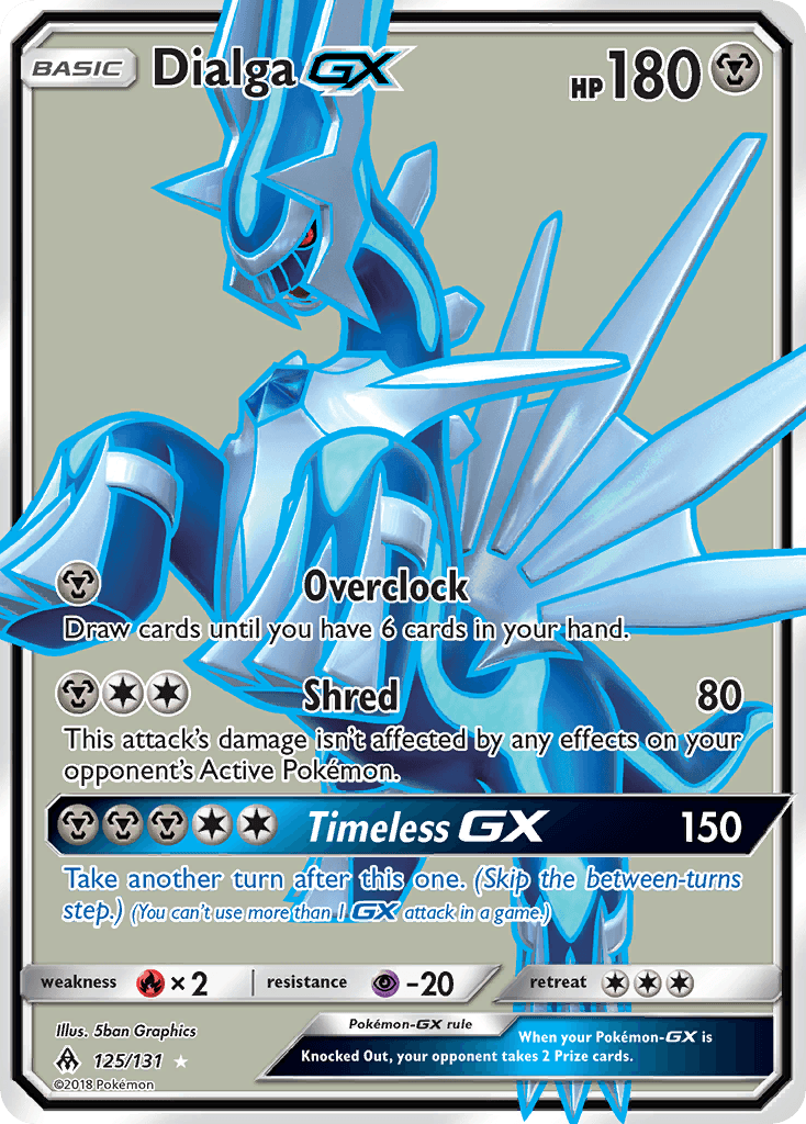 Dialga-GX from Forbidden Light