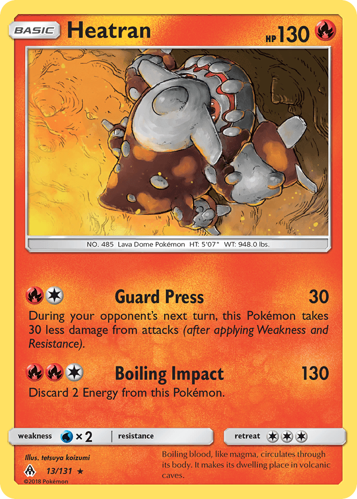 Heatran from Forbidden Light
