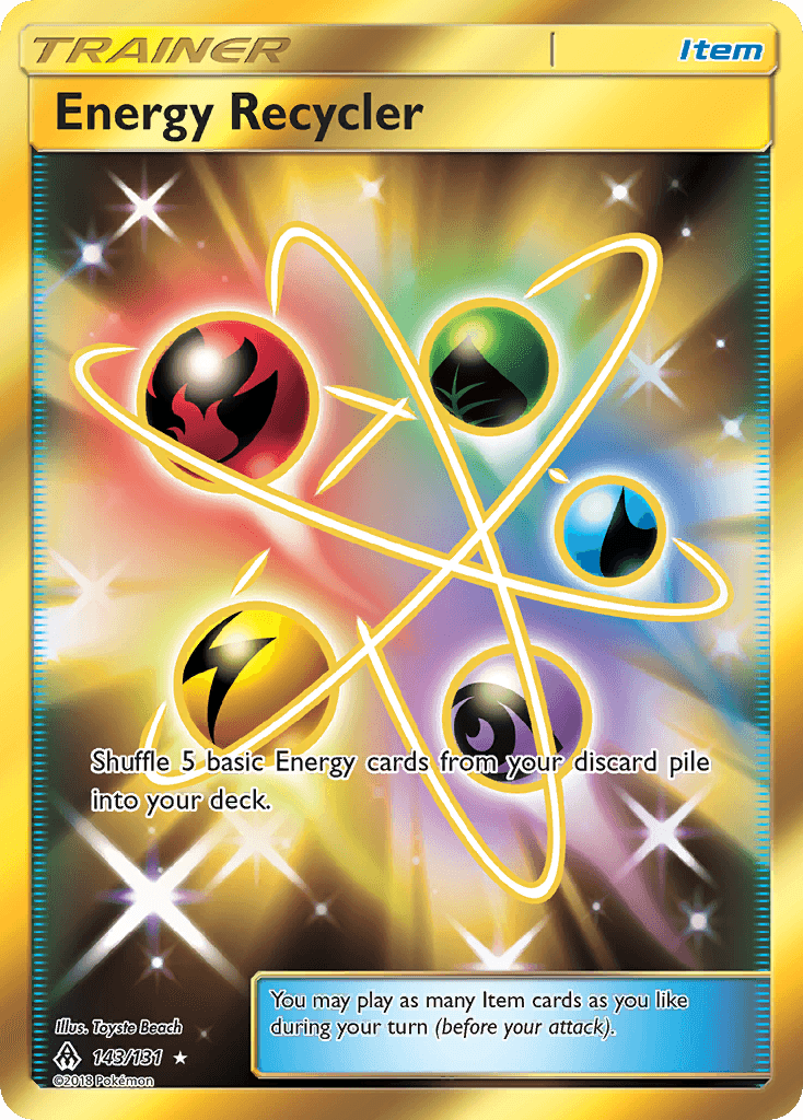 Energy Recycler from Forbidden Light