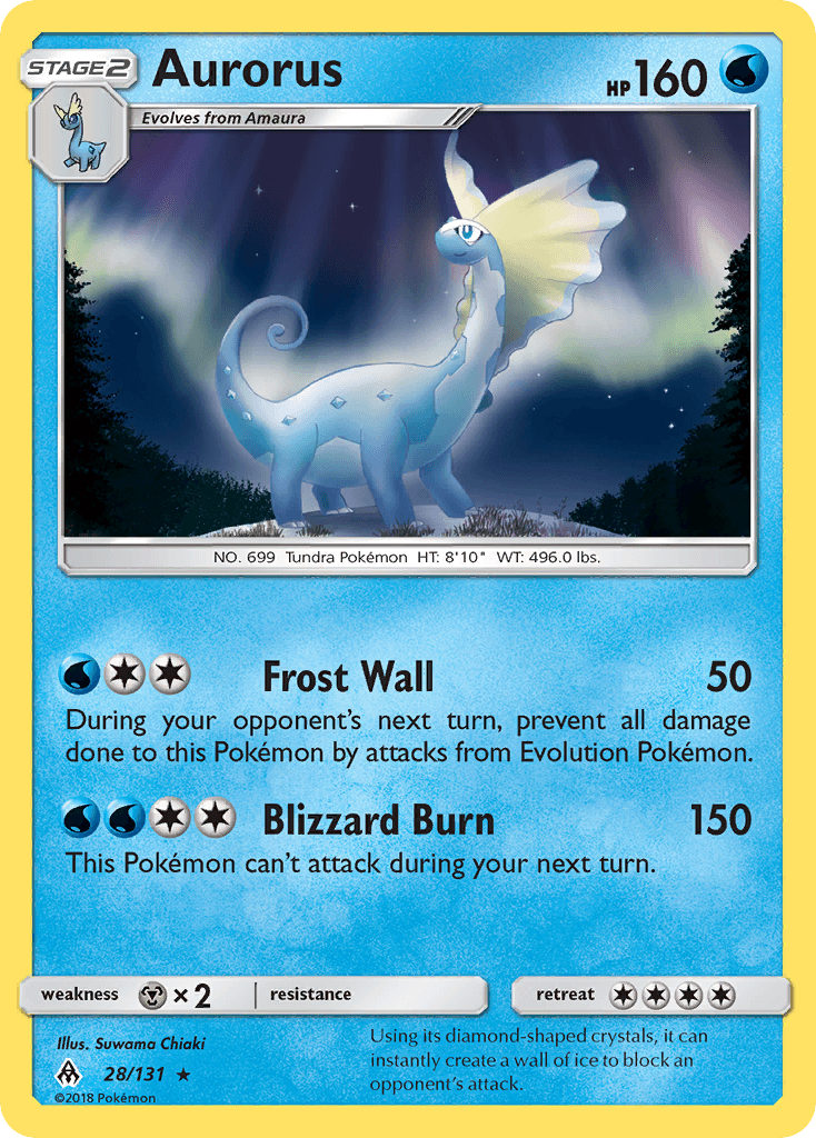 Aurorus from Forbidden Light