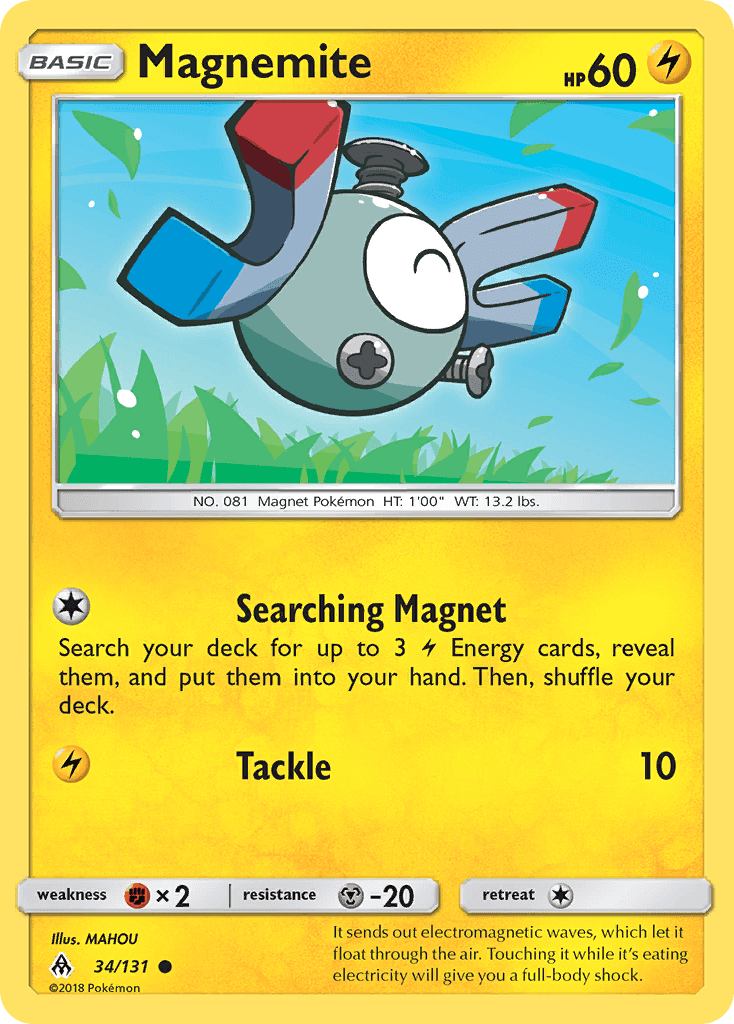 Magnemite from Forbidden Light