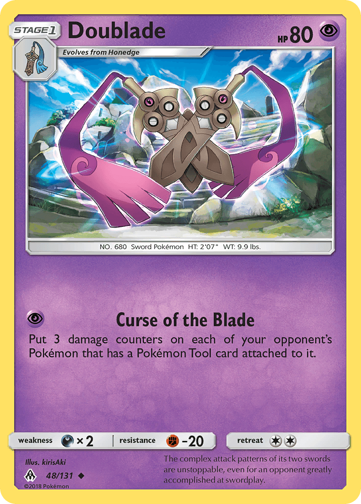 Doublade from Forbidden Light