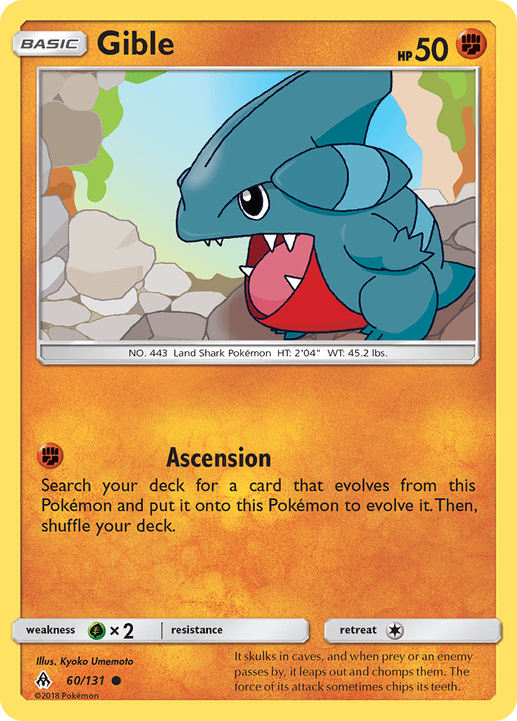 Gible from Forbidden Light