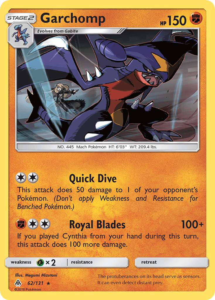 Garchomp from Forbidden Light