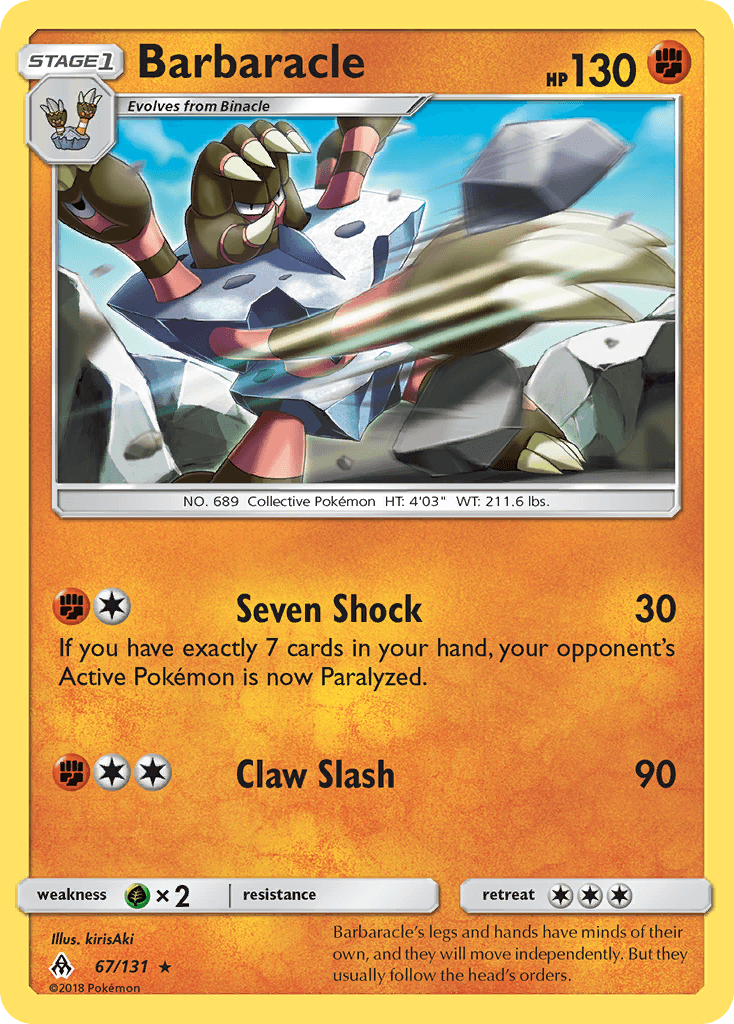 Barbaracle from Forbidden Light
