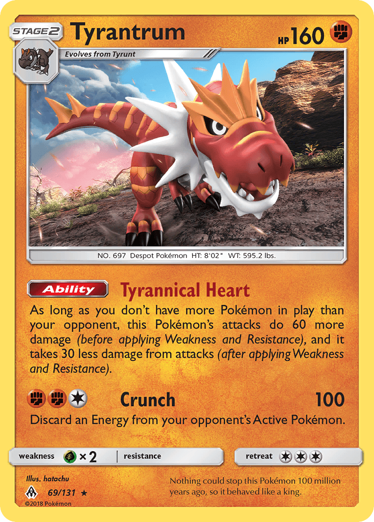 Tyrantrum from Forbidden Light