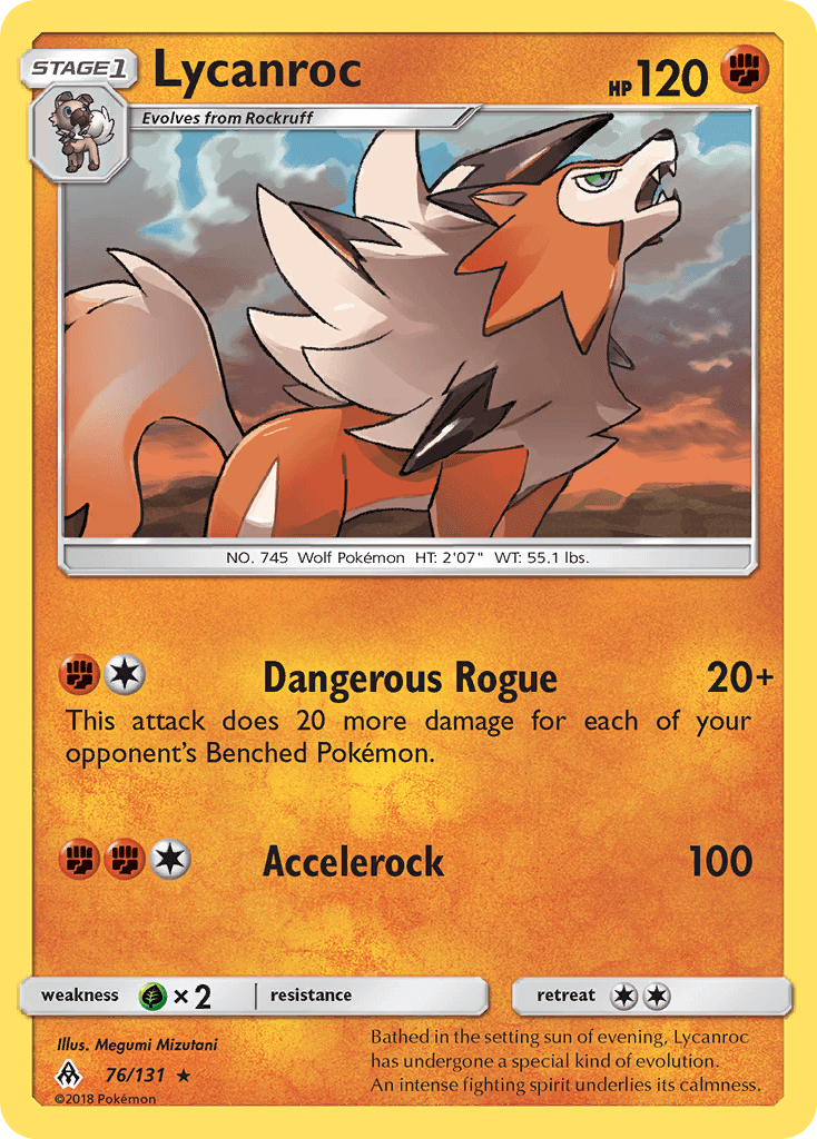 Lycanroc from Forbidden Light
