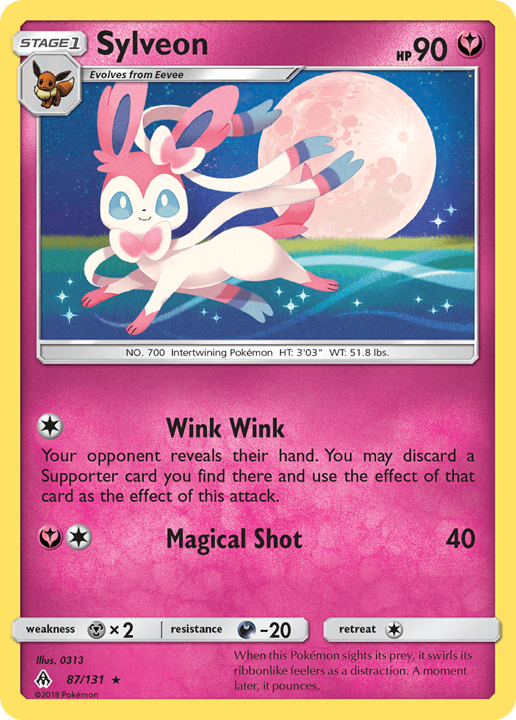 Sylveon from Forbidden Light